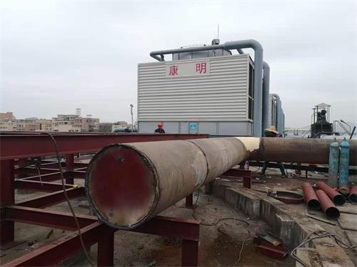 玻璃鋼冷卻塔異常噪音及振蕩的原因(玻璃鋼冷卻塔噪